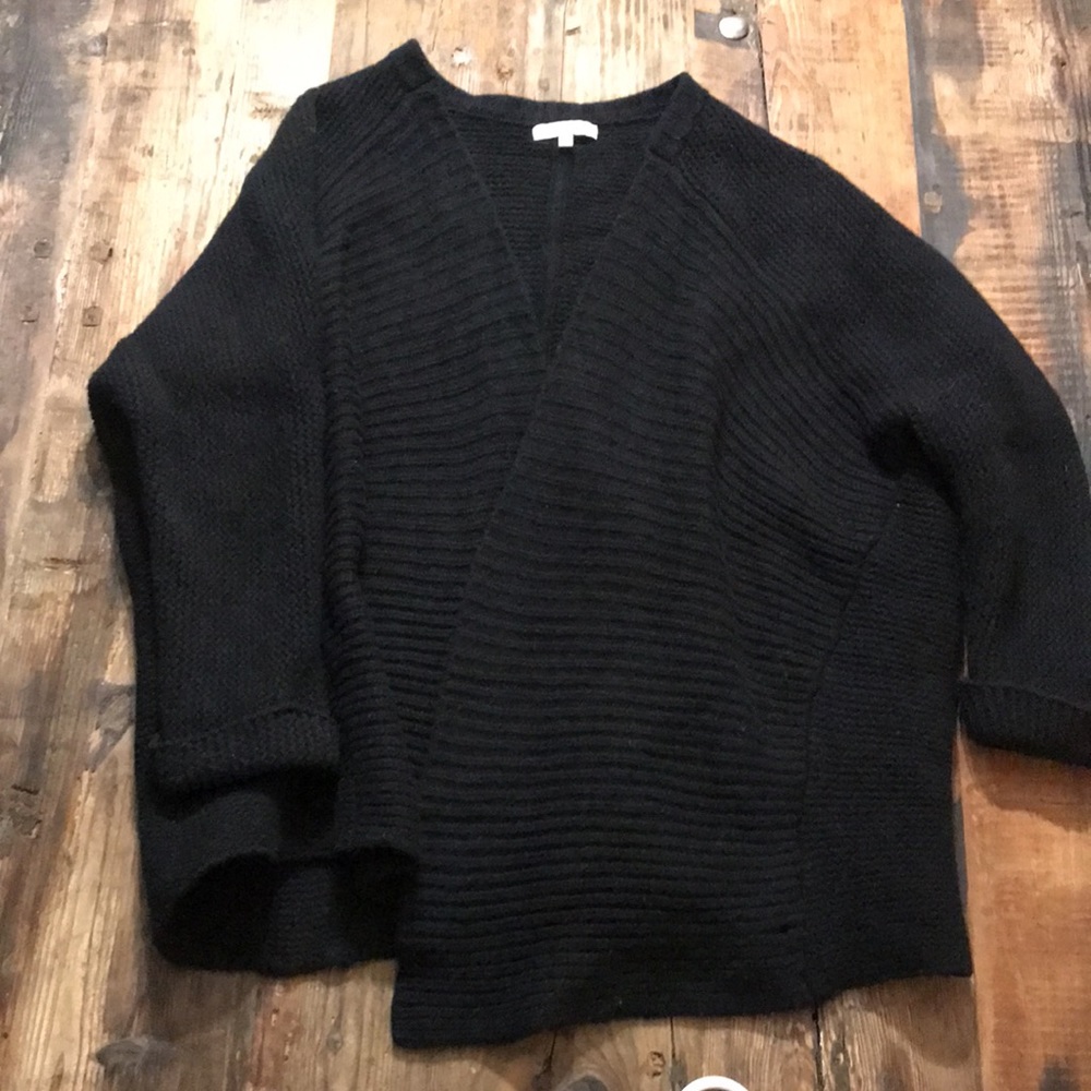 Madewell merino wool open front cardigan; M/L